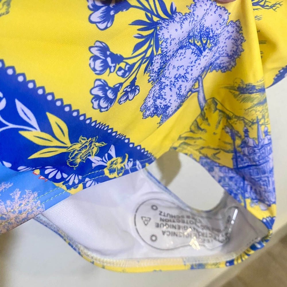 Colorful Patterned Swimsuit - Picture 7 of 8